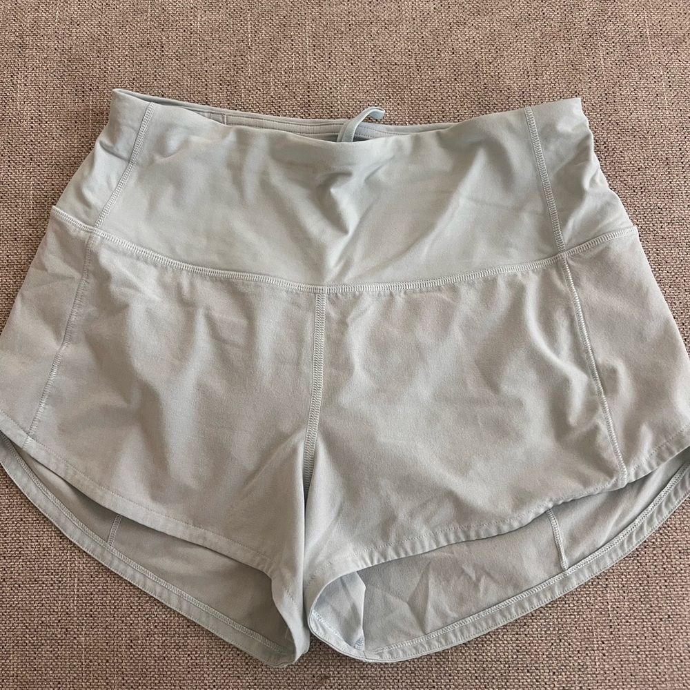 Lululemon Athletica Women's Athletic Shorts in Light Blue